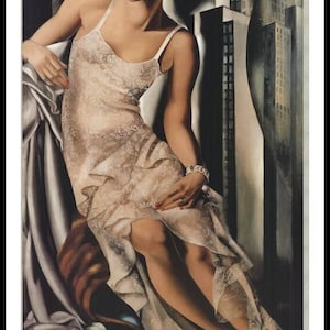 Tamara de Lempicka Retrato de la señora Alan Bott 1930, reproducción de pintura al óleo de alta calidad
