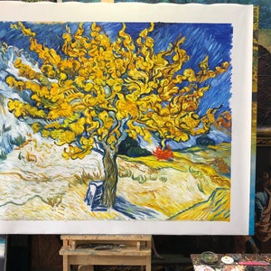 Vincent Van Gogh The Mulberry Tree, High quality Hand painted oil painting reproduction