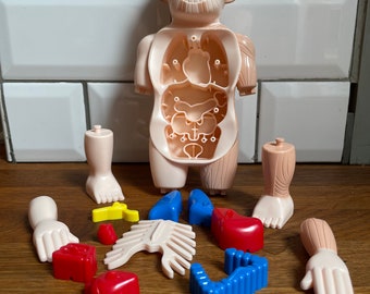 Montessori 3D Puzzle Human Body - Organ Medical Teaching Tools