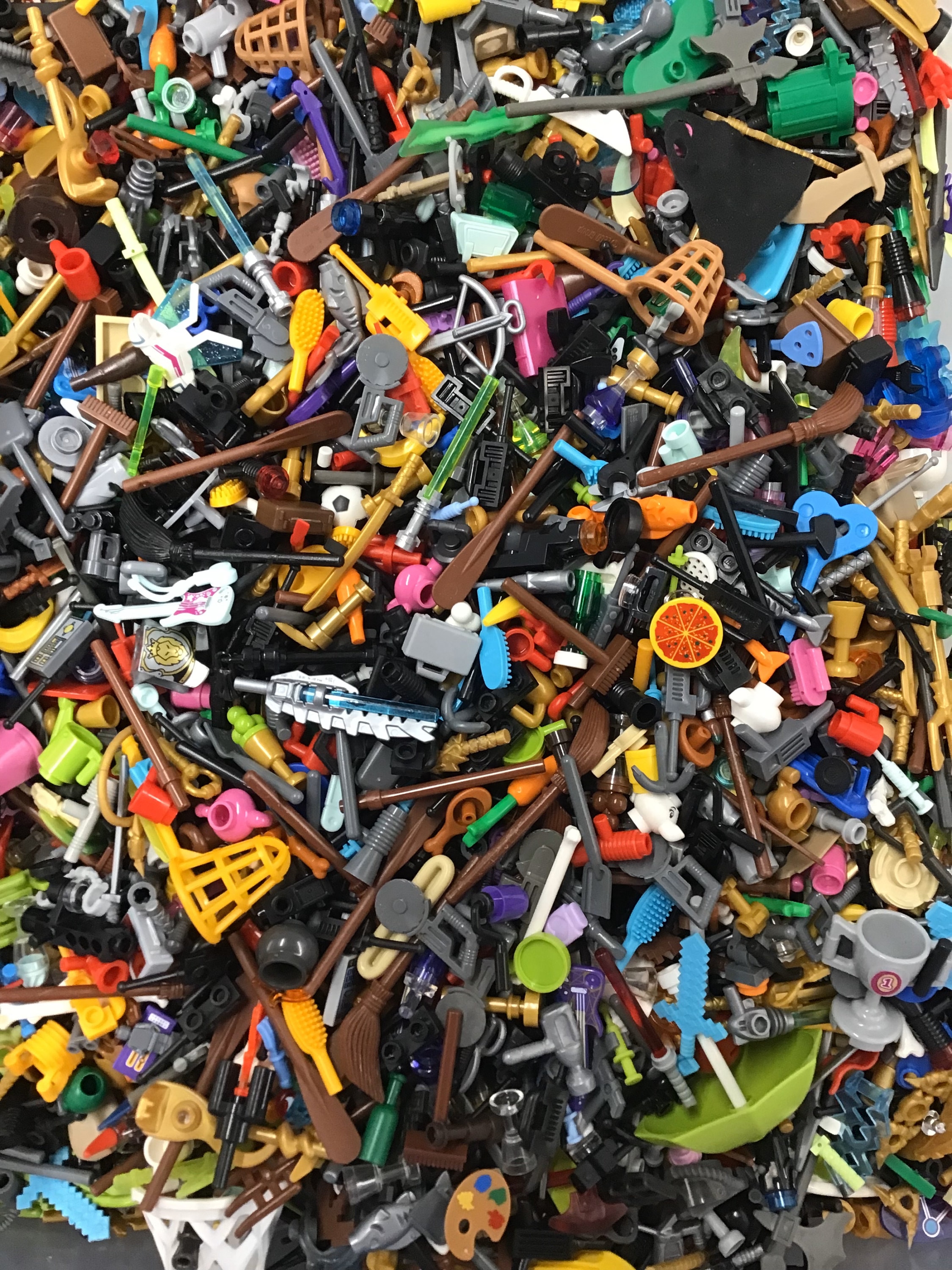 Lego Lot of 100 Minifigure Accessories Randomly Picked From HUGE Selection Weapons Tools Fun Holdable Items Etsy