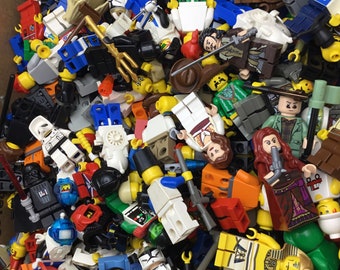 huge lego mini figures legos lot, more available than in pic, price is $1  each lots of legos part - Toy Soldiers, Facebook Marketplace