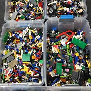 500 LEGO Pieces ~ (One Pound per Order!) ~ Fun gift random bricks & parts assortment ~ Buy more and SAVE