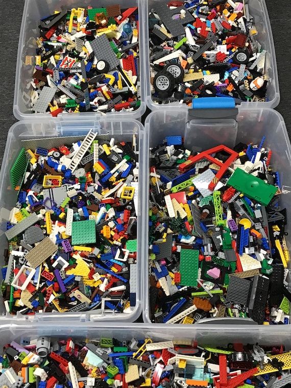 Sorted Lego 5 LBS Bulk Lot Of Genuine Assorted Building Blocks Random Pieces 