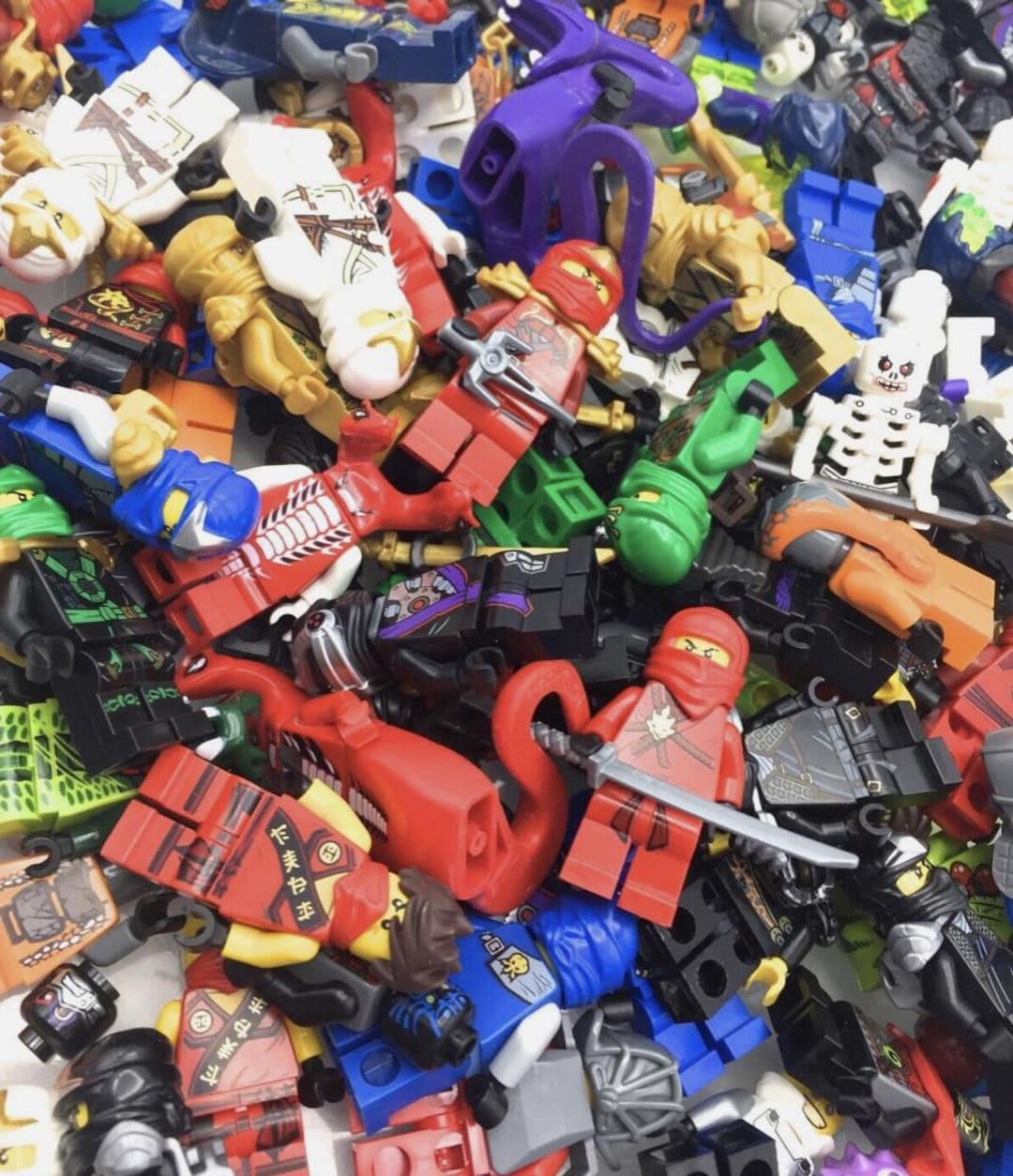 Lego ninjago figures discount