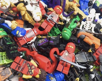 Lego ninjago minifigures lot sale