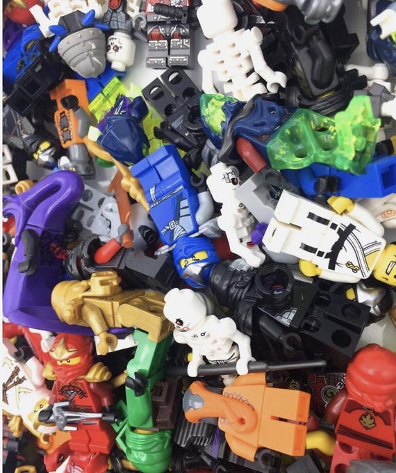 Lego ninjago lot sale