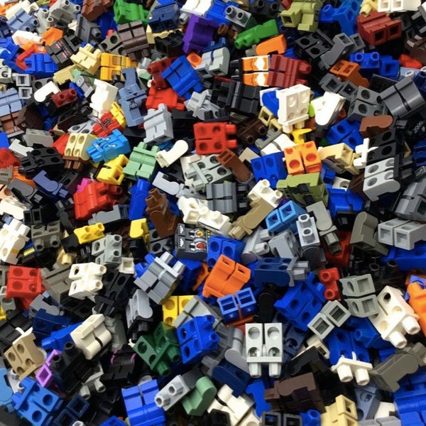 LEGO lot of 20 minifigure LEG pieces randomly hand picked grab bag pants body parts mix of themes