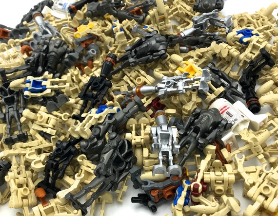 Battle Droid Holding a Medium Blaster Star Wars, Genuine LEGO® Minifigure -   Hong Kong