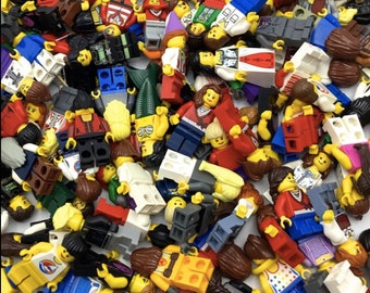 5 Lego Girl Minifigures Random Grab Bag All With Hair Fun