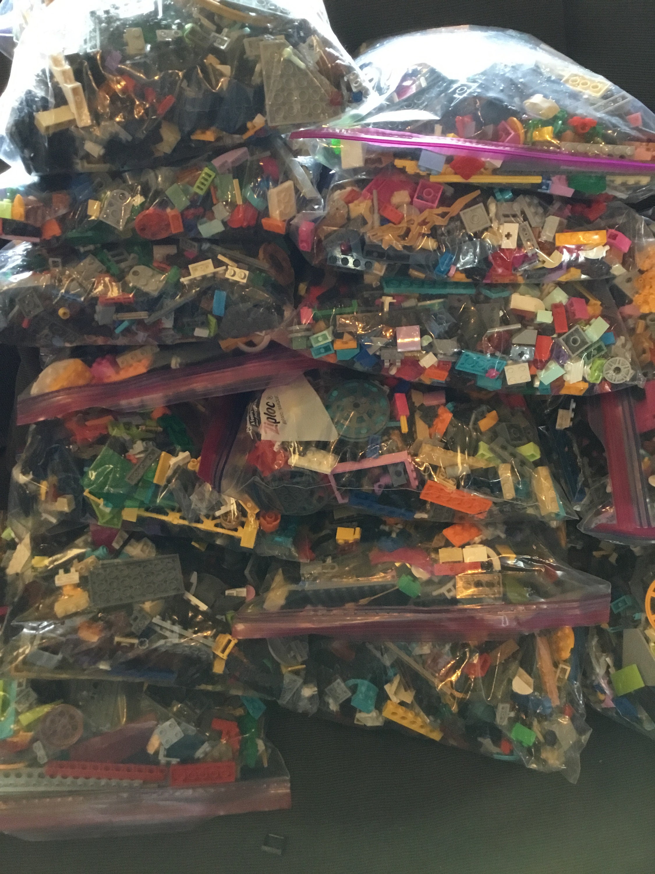 20,000+ Piece Lego Lot HUGE Bulk Brick Random Grab Bag 40 POUNDS! - Etsy