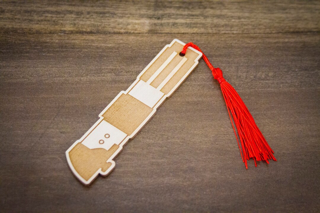 Lightsaber Bookmark Star Wars Inspired Bookmark - Etsy