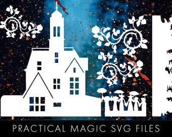 Practical Magic House Svg - Etsy