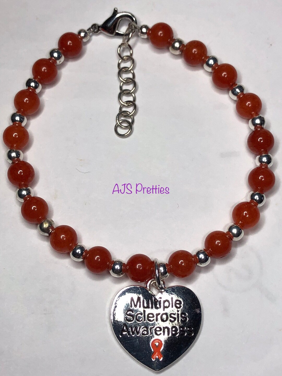 Multiple Sclerosis MS Awareness Bracelet - Etsy