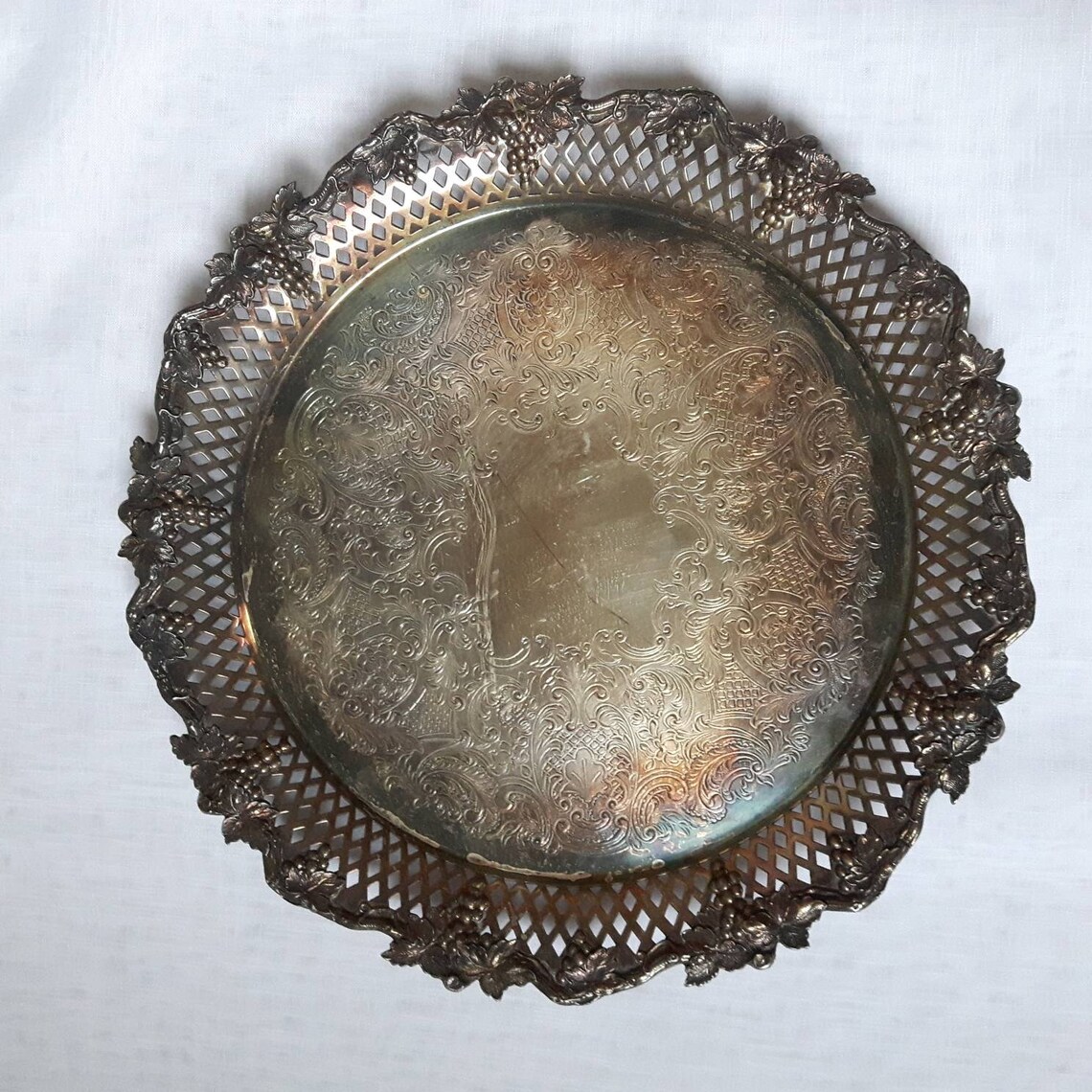 WMA Rogers Tray Vintage EPNS Silver Serving Tray Dish and/or Etsy
