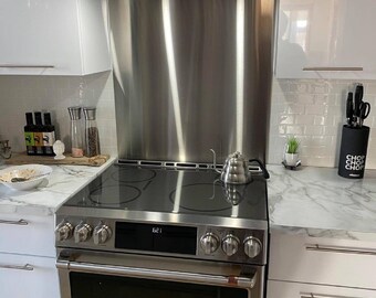 Stainless Steel Backsplash Etsy