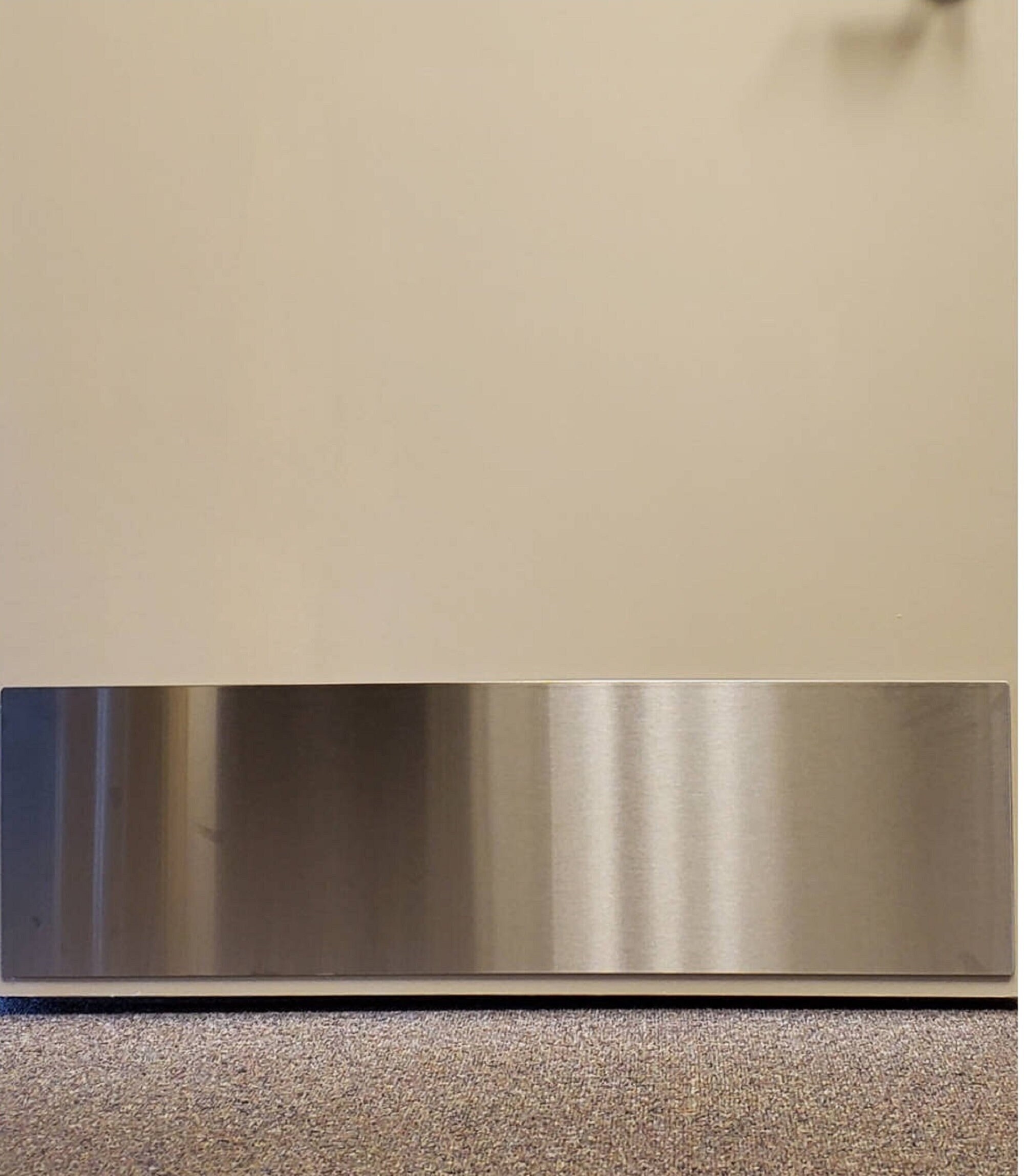 Stainless steel door kick panels discount