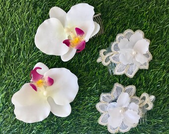 Beach,pool,flower girl - pretty haircombs for all occasions