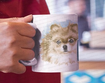Pomeranian Ceramic Etsy