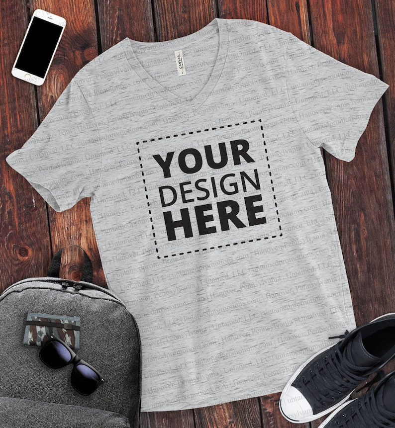 Design Your Own Tee Shirt TShirt Tshirt Unisex Vneck VNeck Etsy