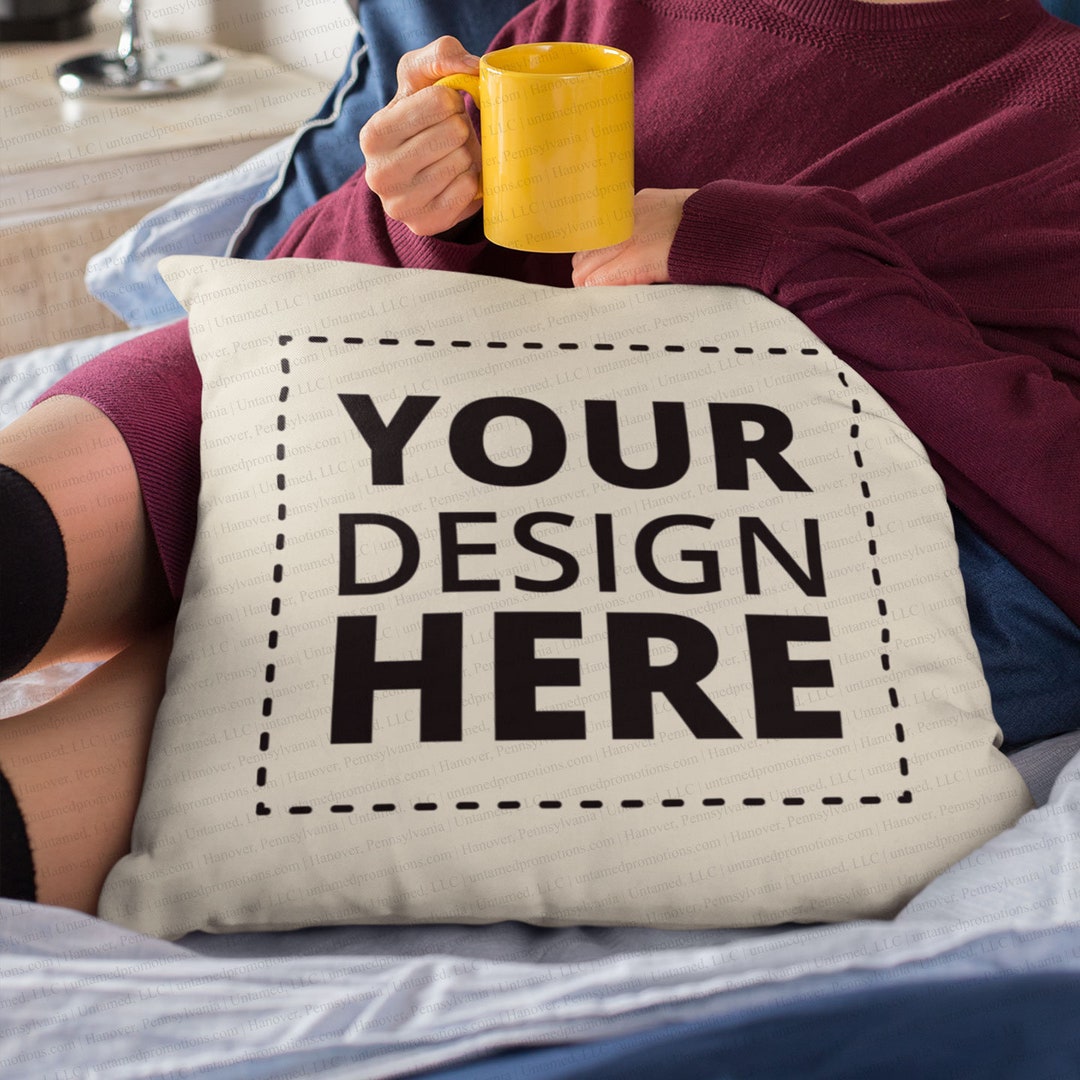 Design Your Own Pillow Case Linen Pillow Case Add Your Etsy