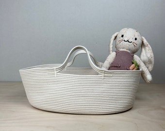Kids Doll Basket, Moses basket for stuffies