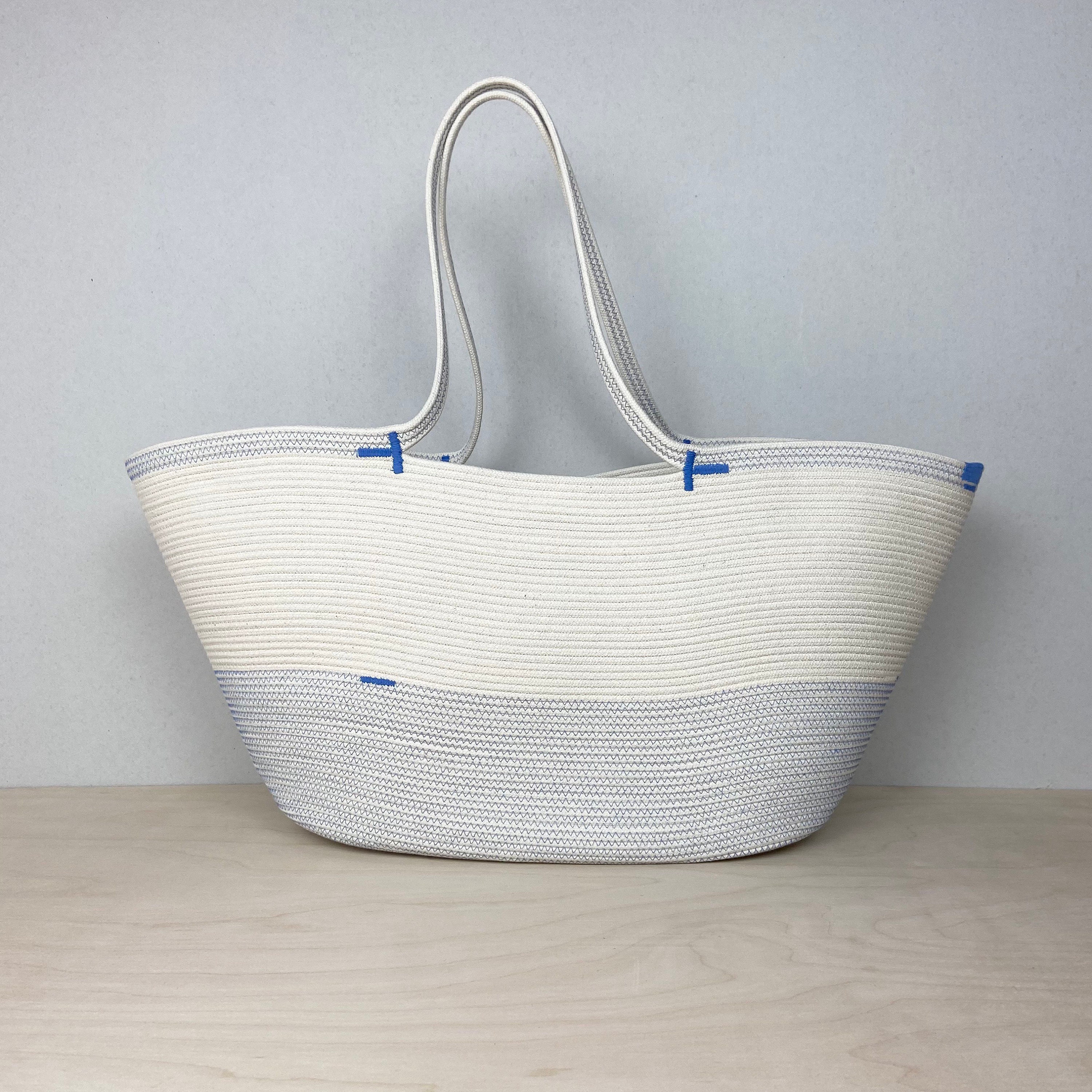  Bluenut Woven-Tote-Shopping-Bag-for-Women, Large-Beach-Tote-Bag,  Farmers-Market-Bag : Clothing, Shoes & Jewelry