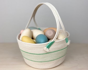 Large Green Easter Basket