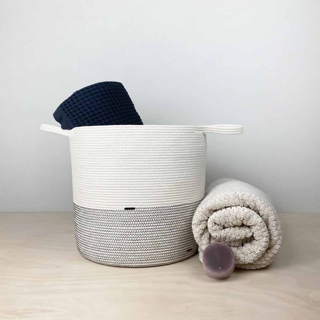 Storage basket set Black