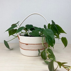 Easter Basket in Rust, Easter Basket home decor