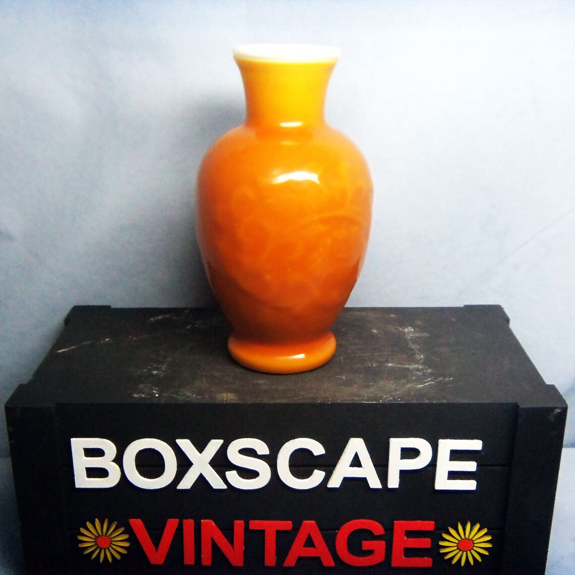 Avon Flower Vase Avon Collectible Milk Glass Vase Decor Etsy