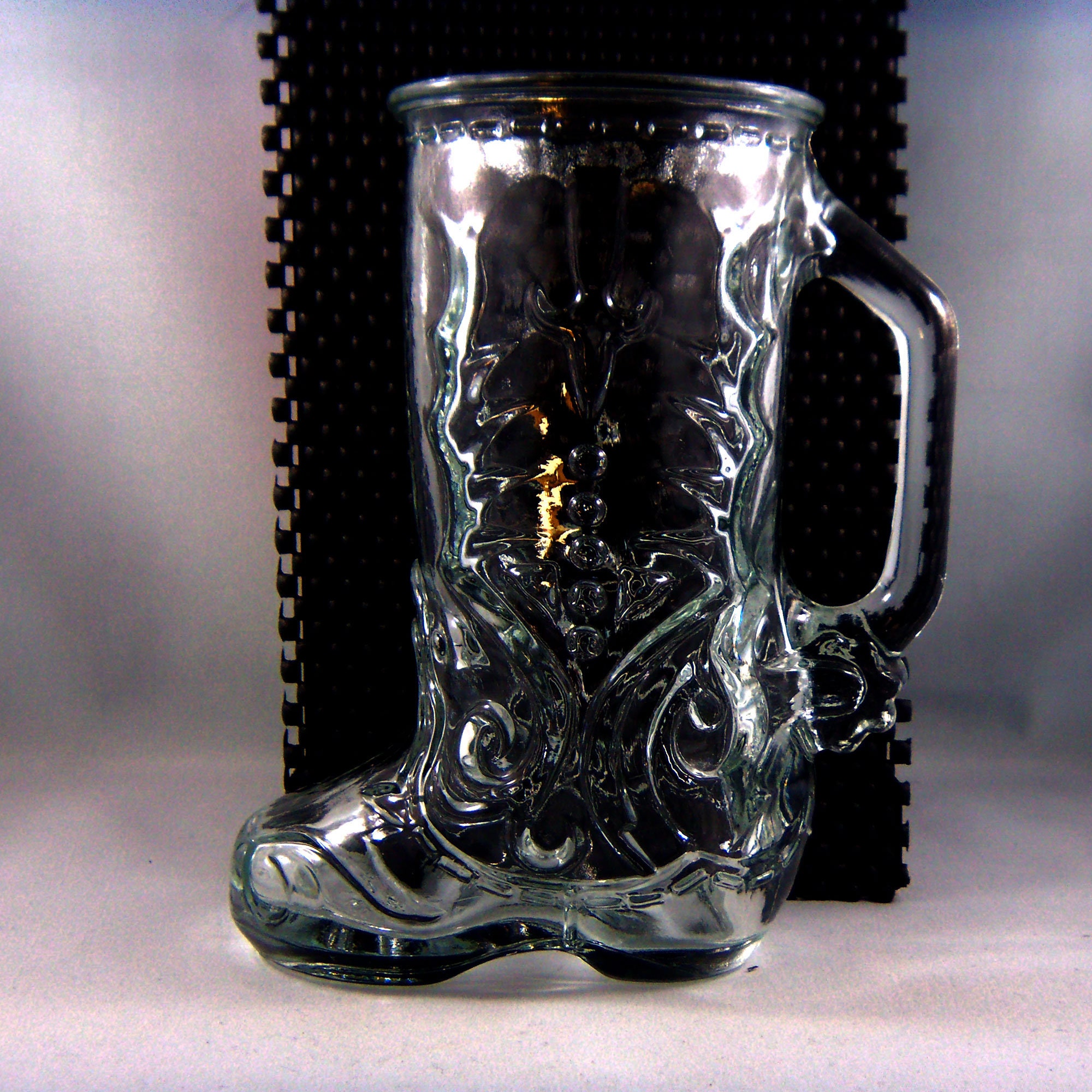 Cowboy Boot Mug Beer Mug Boot Glass Vintage Drinkware Etsy