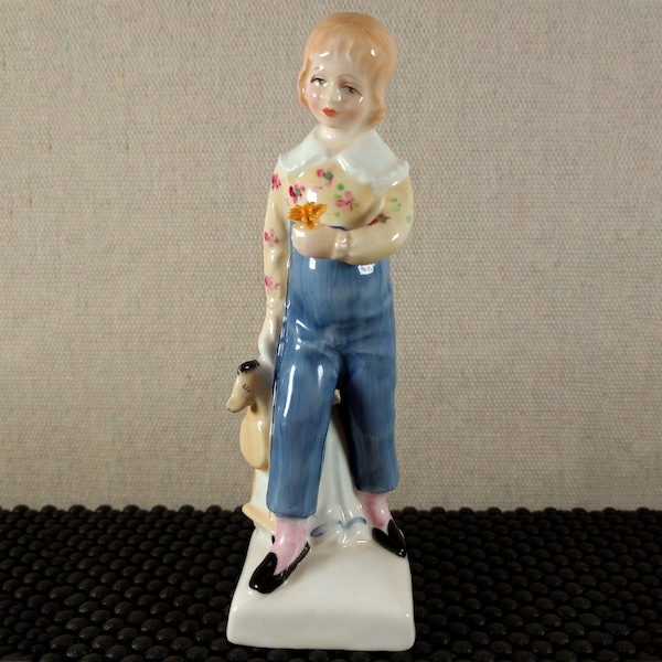 Vintage Royal Doulton Figurine, Royal Doulton Tom Figure, Kate Greenaway Collection