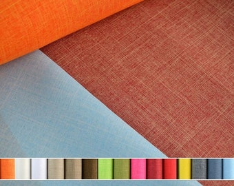 Thick Canvas Fabric by the Yard (2meters/2.18 yards) Fashion Designer Sewing Supplies Many Colors To Choose DIY Table Runner Centerpiece
