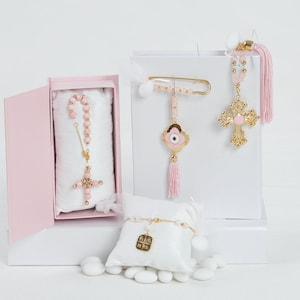 Baby Girl Battesimo Bomboniere, Mestiere unico, Cerimonia greco-ortodossa, Baby Boy Shower, Wall Decor Charm