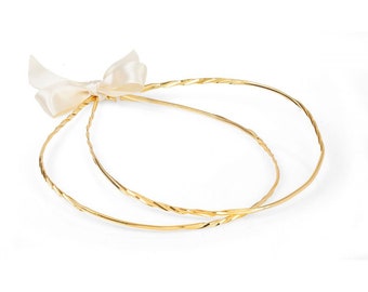 Stefana Wedding Crowns, Handmade Gold Plated Στέφανα, Handcrafted  Bridal Tiaras, Greek Orthodox Ceremony Stefana