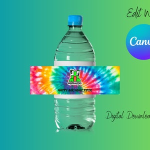 Unspeakable Party 8oz Water Bottle Label