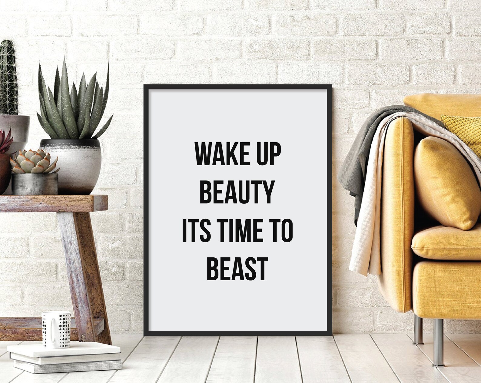 wake-up-beauty-its-time-to-beast-printable-wall-art-etsy