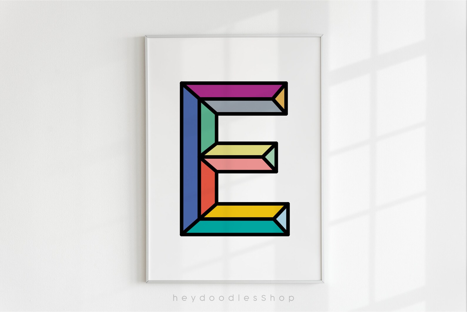 Initial Decor Nursery Initial Nursery Decor Letter E Wall Etsy