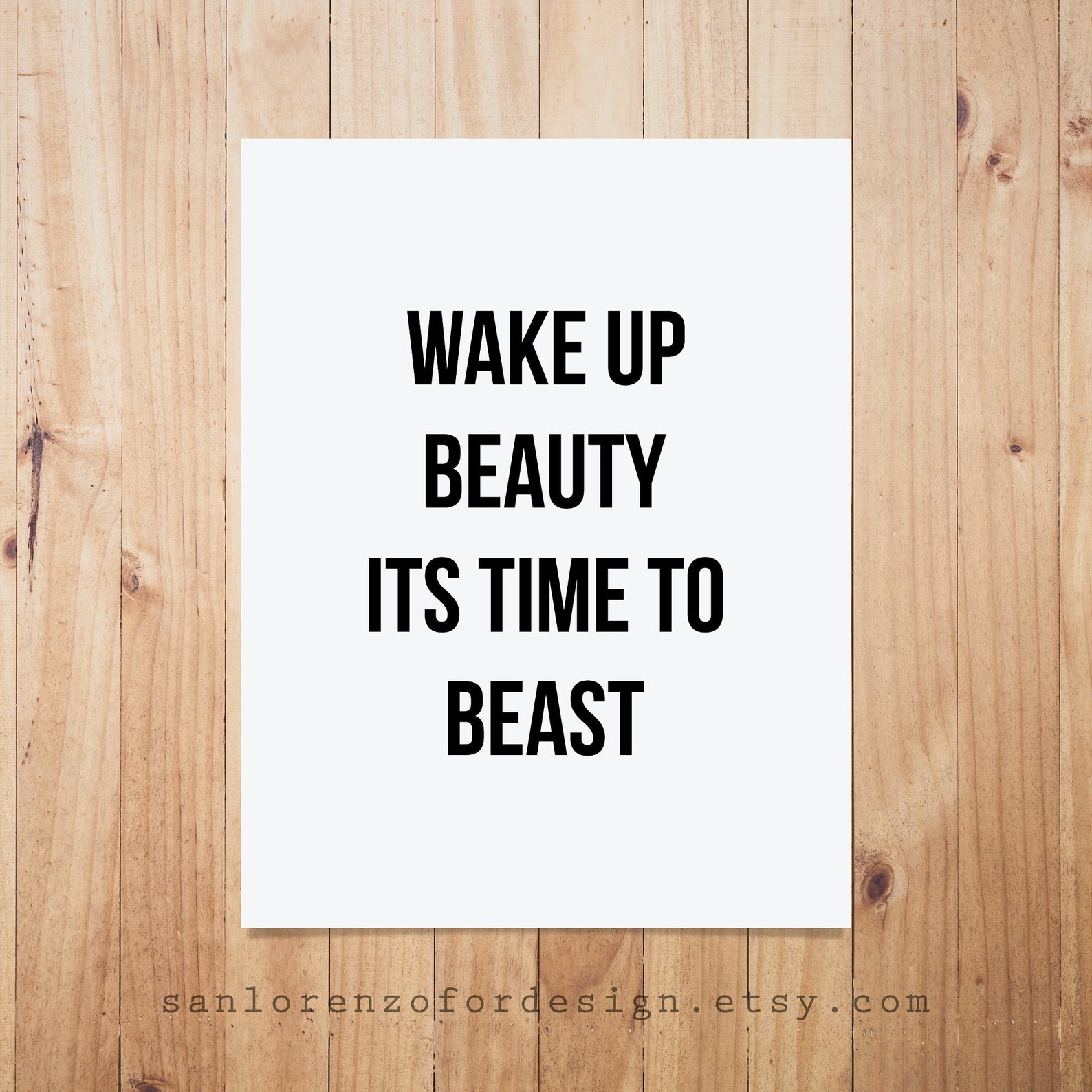 wake-up-beauty-its-time-to-beast-printable-wall-art-etsy