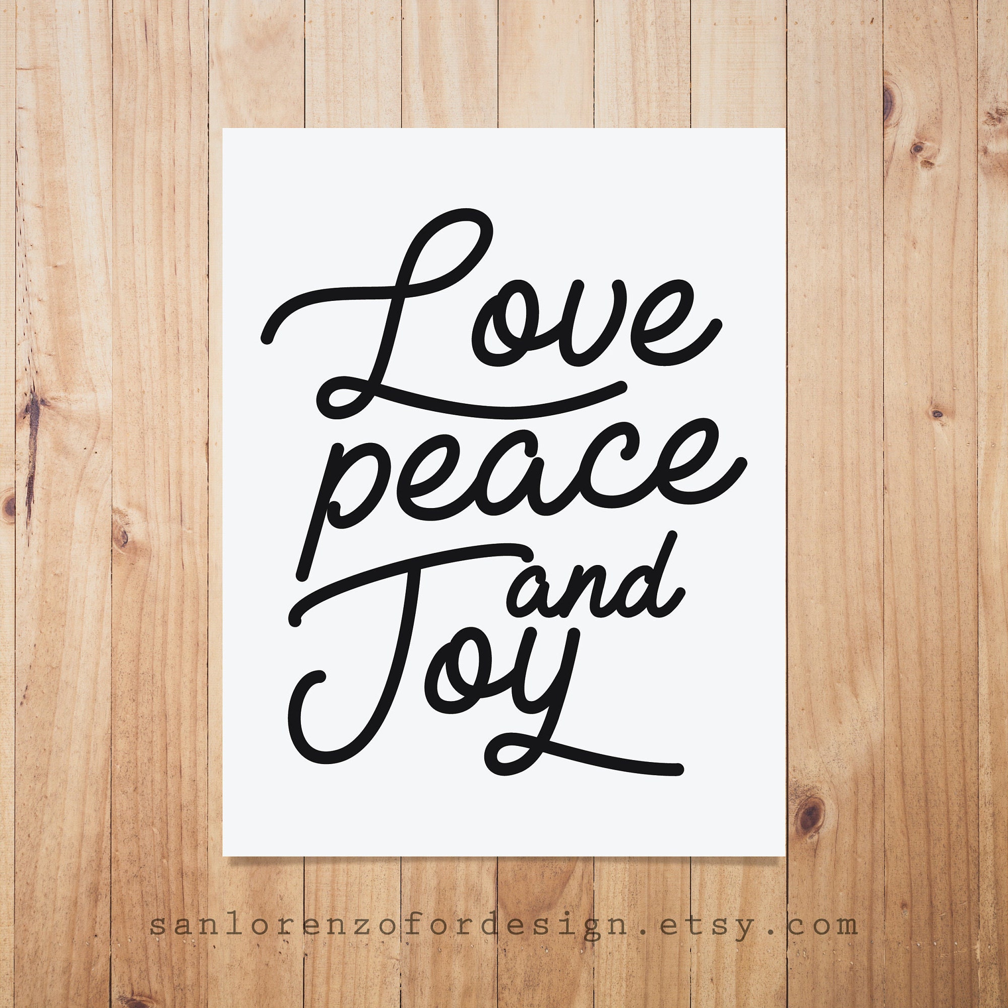 Christmas Printable Wall Art Christmas Print Set Winter Wall | Etsy