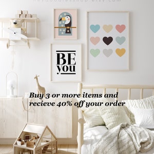 Be you Wall Art Printable Inspirational Saying Black and White print Motivational Poster Typographic Print Above Bed Wall Art image 4