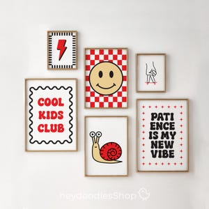 Boy Room Printable Wall Art Set Nursery Wall Art Big Boy Room Decor ...