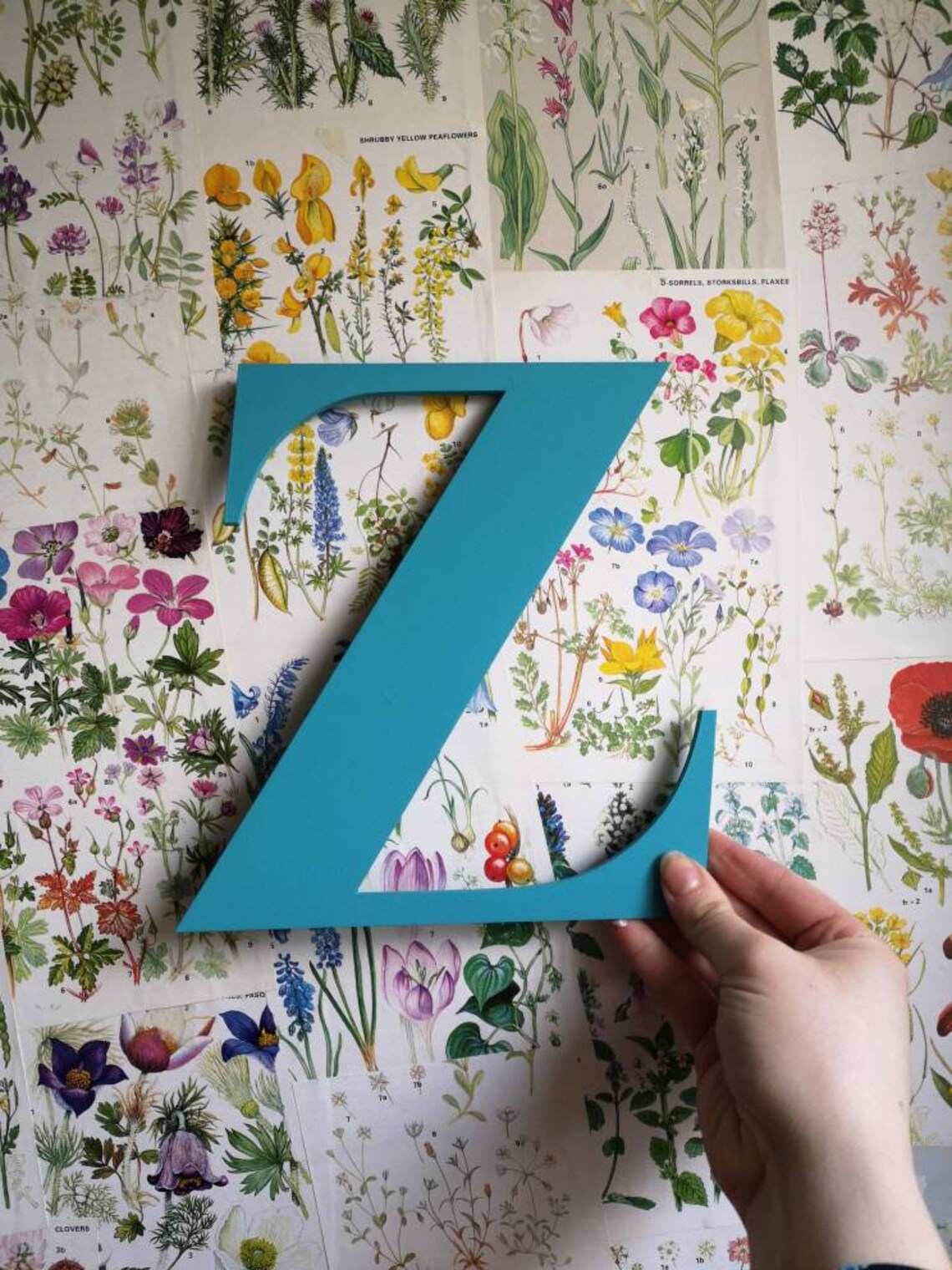 Personalised wall letters wall name wooden letters | Etsy