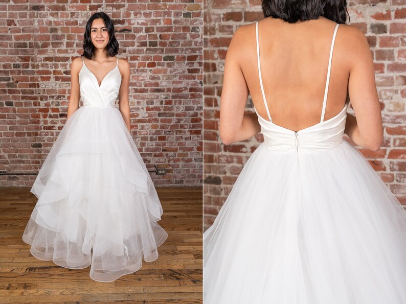 Sweetheart Neckline with Straps Wedding Dress
