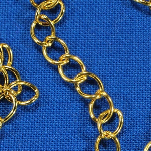 Extender Chain 40mm Gold Tone Iron Based Metal Findings - 1011