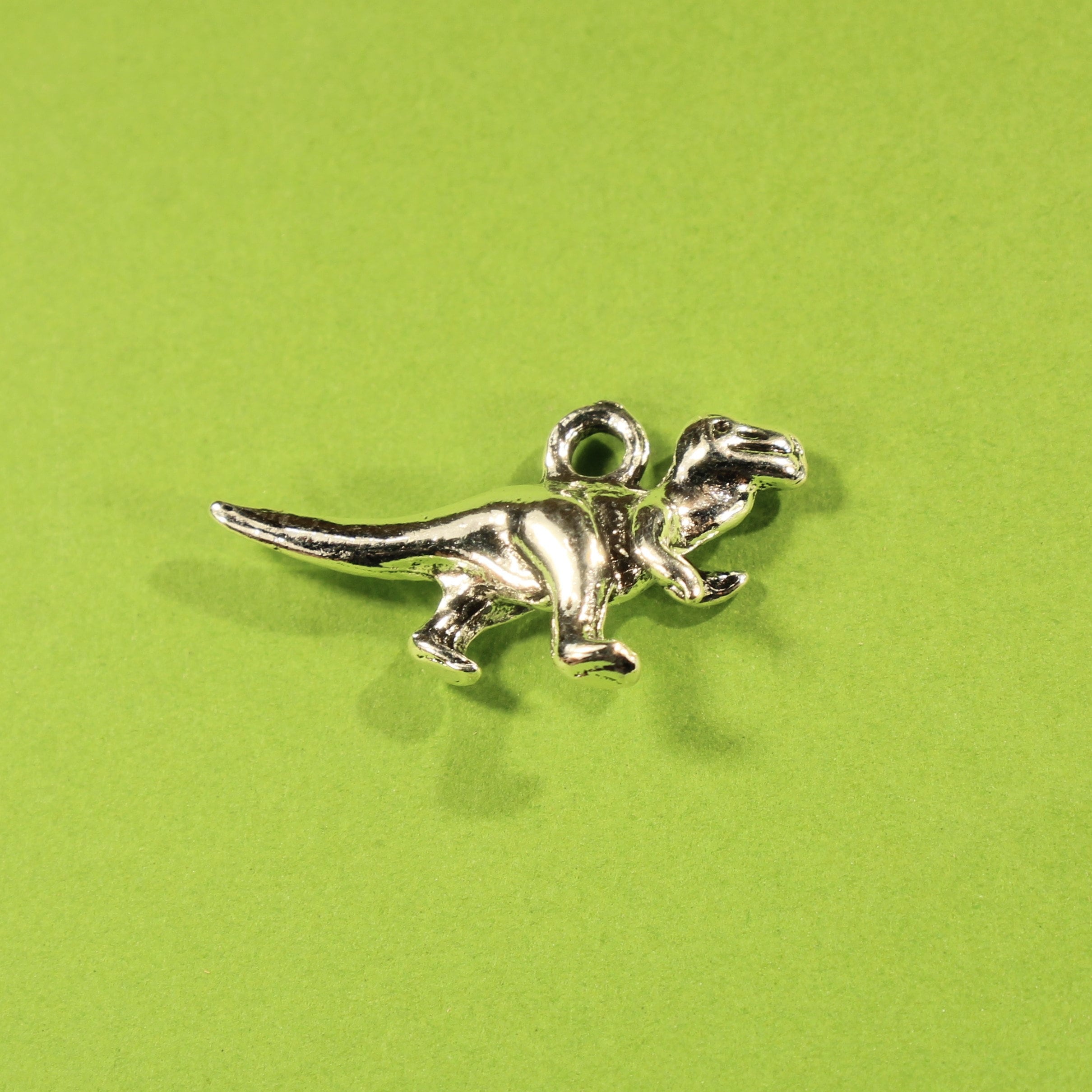 Sterlng Slver Trceratops Dnosaur Charm Pendant 3D Anmal Reptle - Etsy