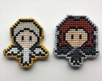 Eden Angel and Demon Cross Stitch Set