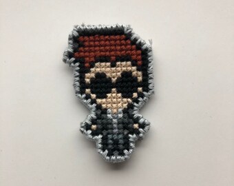 Modern Demon Cross Stitch