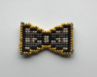 Angel's Bow Tie Cross Stitch