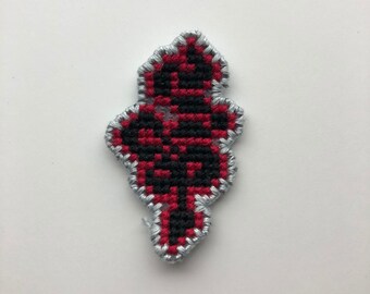 Demon's Tattoo Cross Stitch